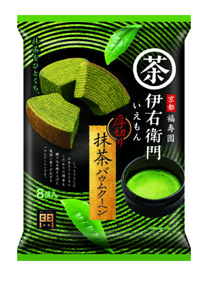 伊右衛門　厚切り抹茶バウムクーヘン